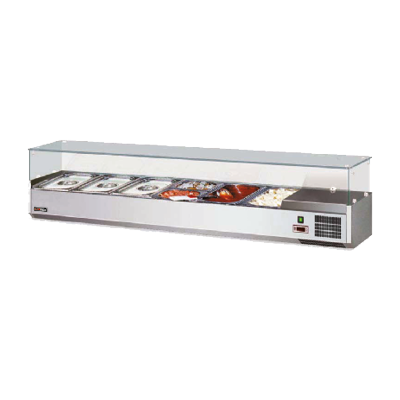 Refrigerated showcases